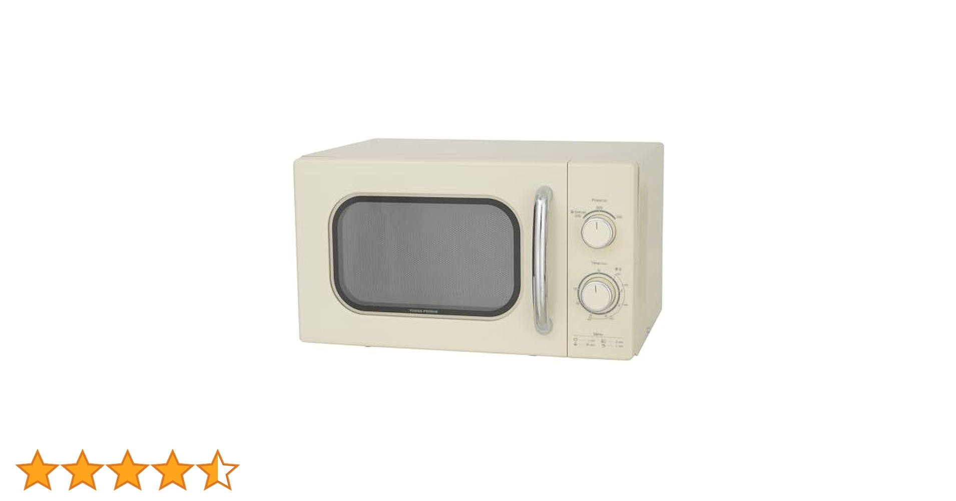 Amazon | ユアサプライムス レトロ電子レンジ 17L 単機能 PRE